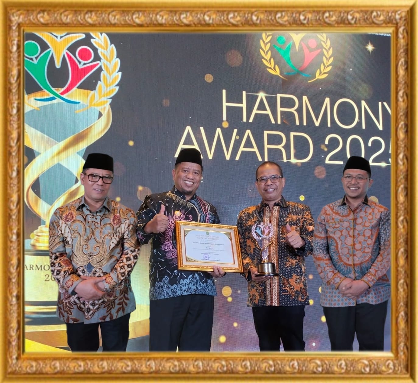 Makassar Raih Harmony Award 2025, Walikota Munafri Arifuddin: Kado Istimewa di Akhir Tahun