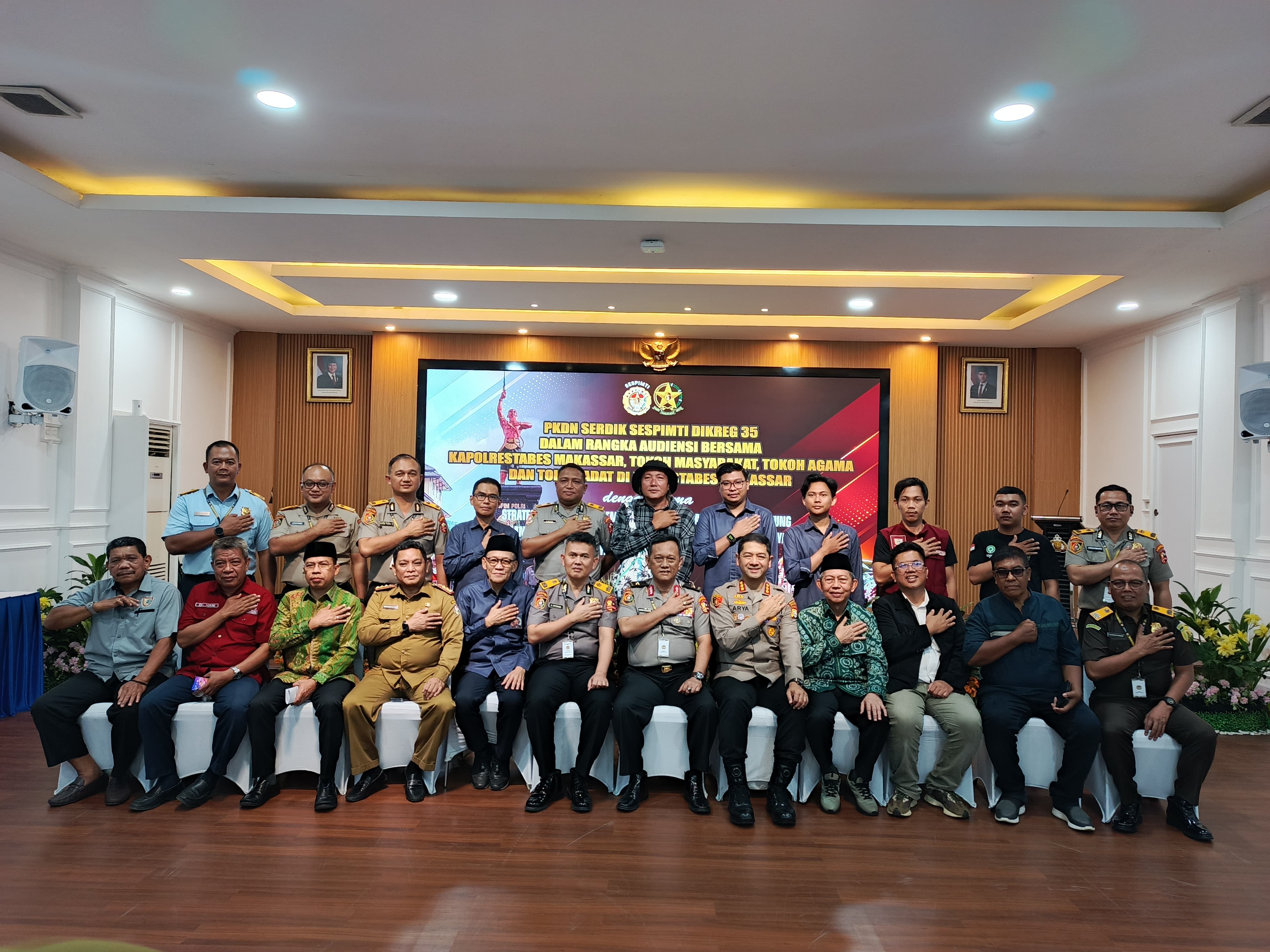 Peserta Sespim Polri Kunjungan Ke Makassar, FKUB; Sinergi Kokoh Kunci Hadapi Tantangan Kebangsaan